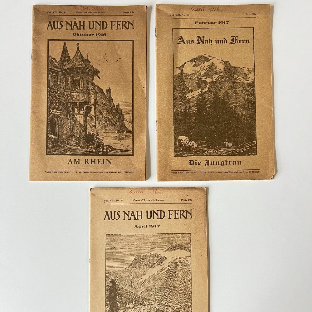 Antique German Magazines